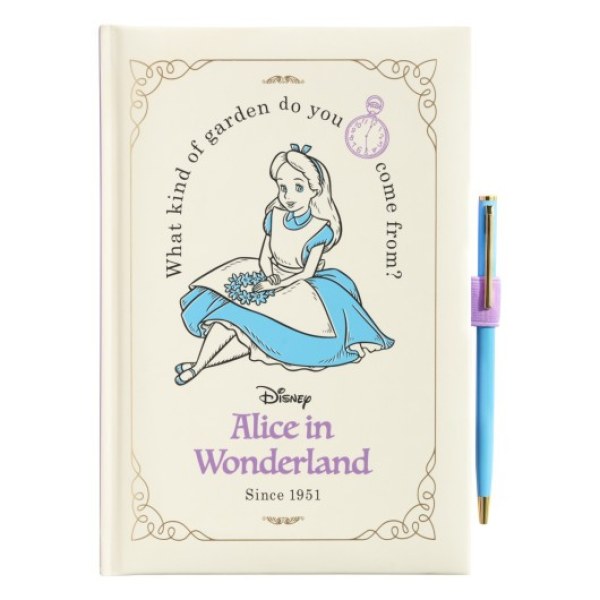 PREMIUM A5 NOTEBOOK WITH PEN - DISNEY ALICE IN WONDERLAND