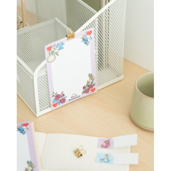 ADHESIVE NOTEBOOK - DISNEY ALICE IN WONDERLAND