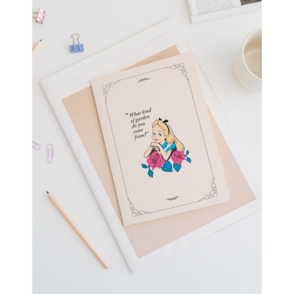 PACK 3 CARNETS A5 - DISNEY ALICE IN WONDERLAND