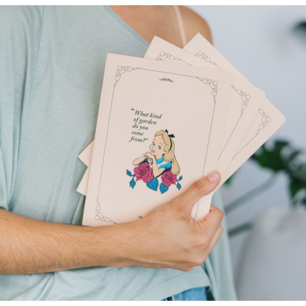PACK 3 CARNETS A5 - DISNEY ALICE IN WONDERLAND