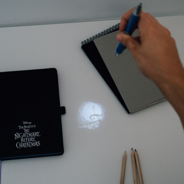 PREMIUM A5 NOTEBOOK WITH PROJECTOR PEN - DISNEY THE NIGHTMARE BEFORE CHRISTMAS