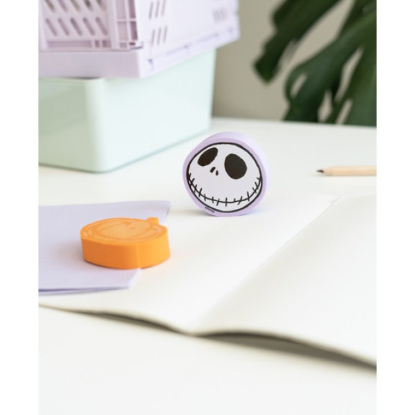 JUMBO ERASERS SET - DISNEY THE NIGHTMARE BEFORE CHRISTMAS