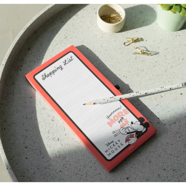 MAGNETIC NOTEPAD - DISNEY MICKEY 100th ANNIVERSARY