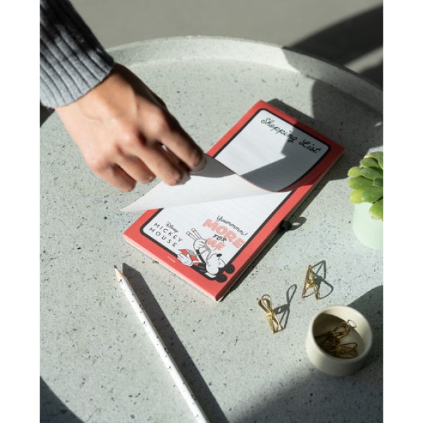 MAGNETIC NOTEPAD - DISNEY MICKEY 100th ANNIVERSARY