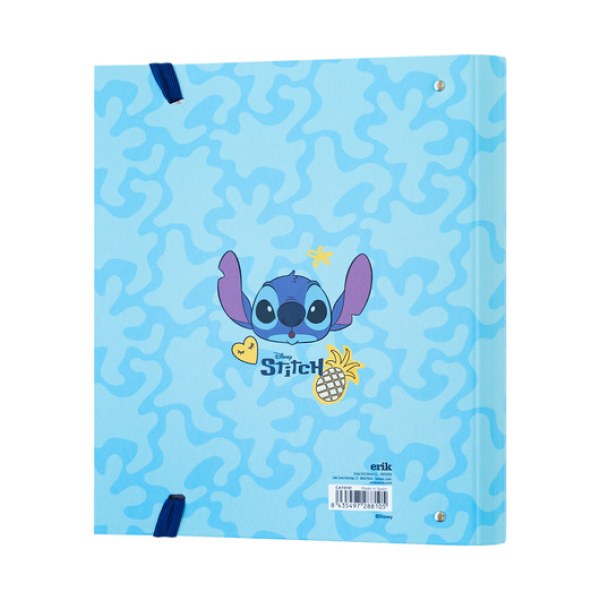 PREMIUM 4-RING BINDER - DISNEY STITCH TROPICAL