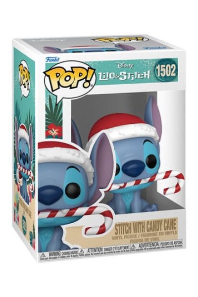 FUNKO POP! 1502 Stitch with Candy Cane - Disney Lilo and Stitch