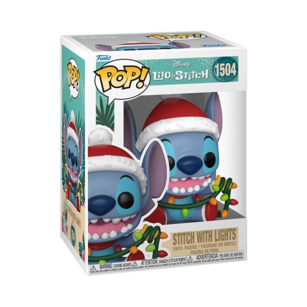 FUNKO POP! 1504 Stitch with light string - Disney Lilo and Stitch