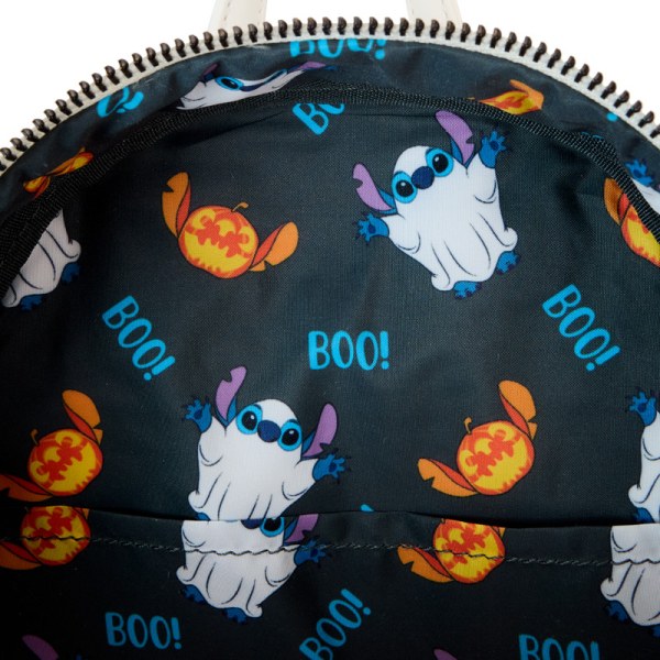 Stitch Ghost Costume Figural Glow Mini Backpack - DISNEY LOUNGEFLY