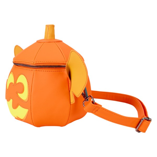 Stitch Pumpkin Head Figural Glow Crossbody Bag - DISNEY LOUNGEFLY