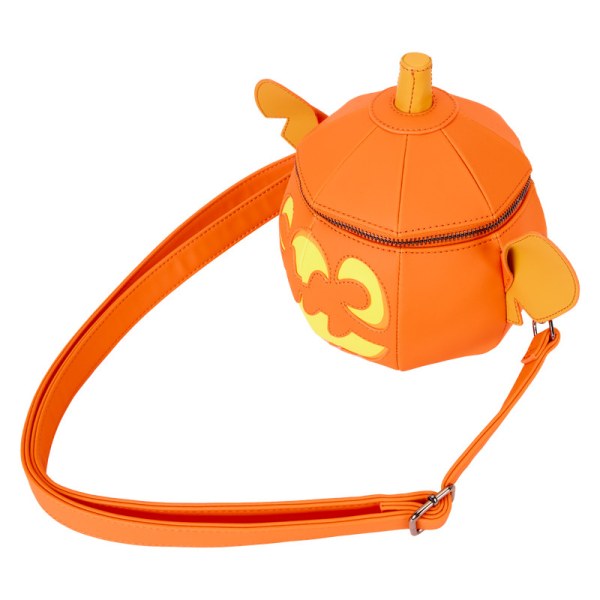 Stitch Pumpkin Head Figural Glow Crossbody Bag - DISNEY LOUNGEFLY