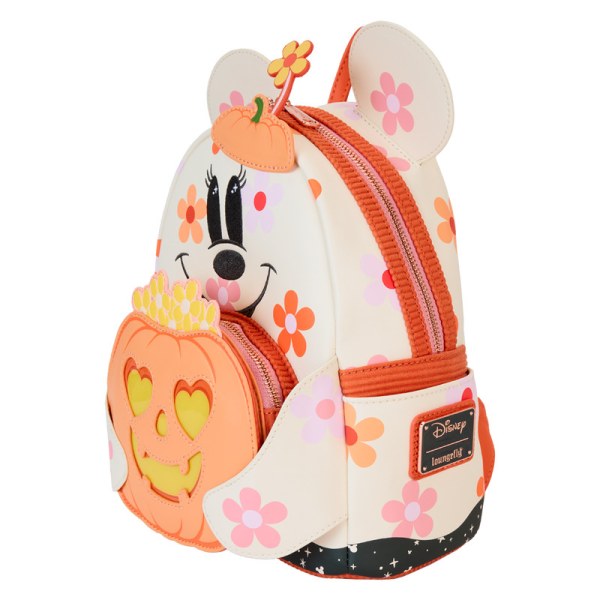 Minnie Floral Ghost Cosplay Light Up Glow Mini Backpack - DISNEY LOUNGEFLY