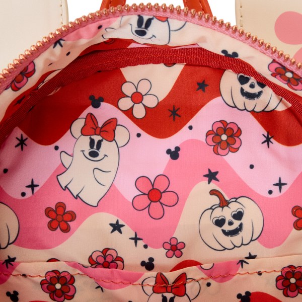 Minnie Floral Ghost Cosplay Light Up Glow Mini Backpack - DISNEY LOUNGEFLY