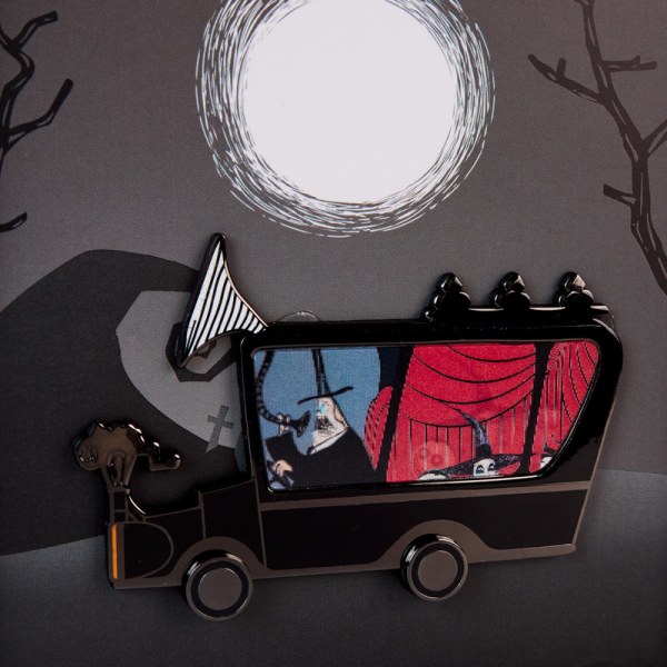The Nightmare Before Christmas Mayor-Mobile Collector Box Lenticular Pin - DISNEY LOUNGEFLY