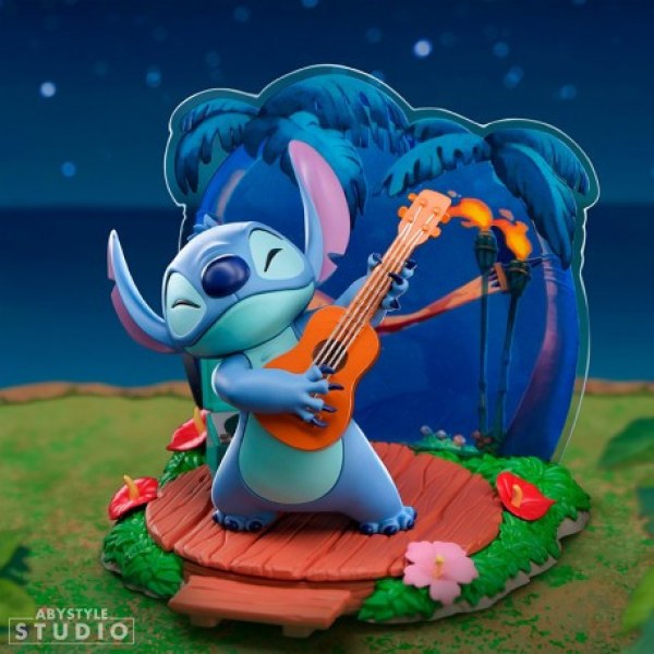 Figurine Stitch Guitar - Disney