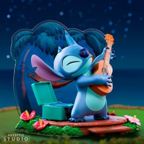 Figurine Stitch Guitar - Disney