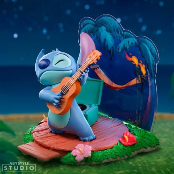 Figurine Stitch Guitar - Disney