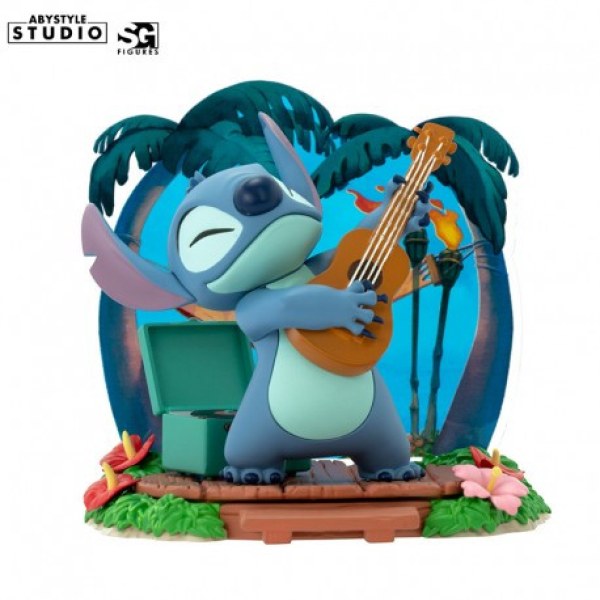 Figurine Stitch Guitar - Disney