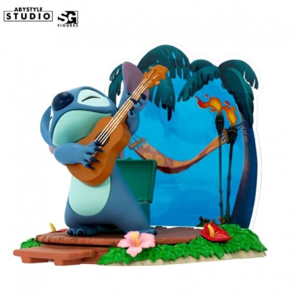 Figurine Stitch Guitar - Disney