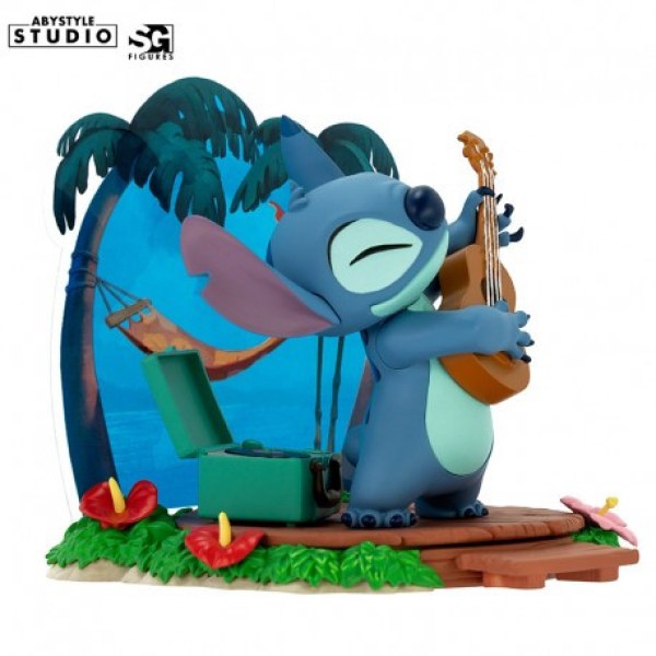 Figurine Stitch Guitar - Disney