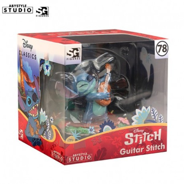 Figurine Stitch Guitar - Disney