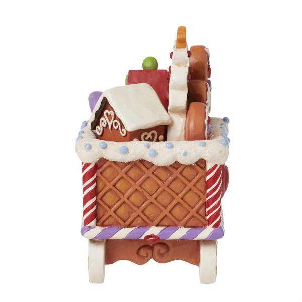 Gingerbread Wagon Train Figure - JIM SHORE HEARTWOOD CREEK