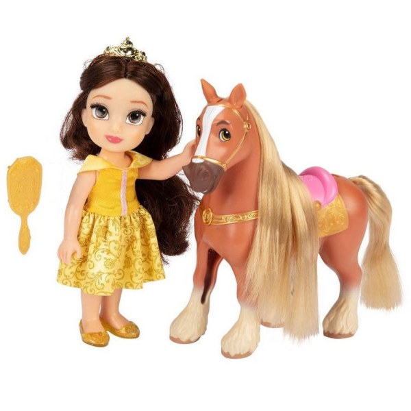 Belle + Philippe doll 15cm - Disney Beauty and the Beast