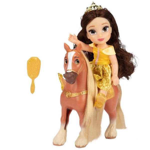 Belle + Philippe doll 15cm - Disney Beauty and the Beast