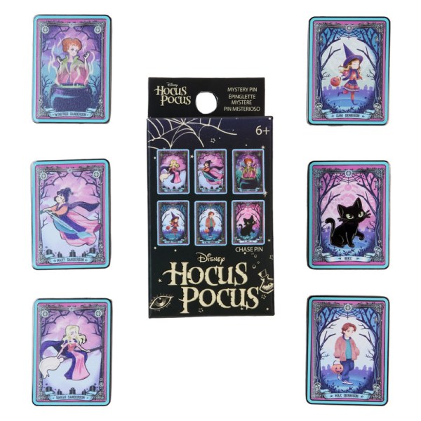Hocus Pocus Tarot Card Mystery Box Pin - DISNEY LOUNGEFLY