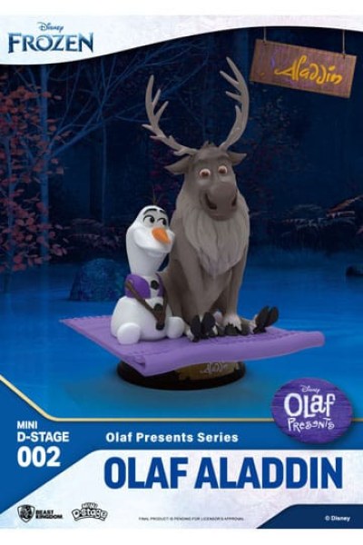 Sven and Olaf Aladdin - Frozen - Disney Mini D-Stage