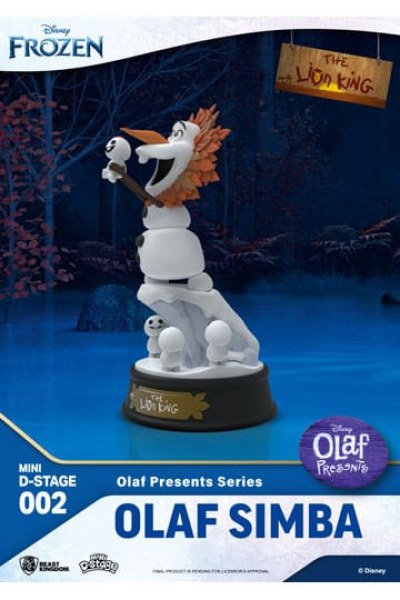 Olaf Simba - Frozen - Disney Mini D-Stage