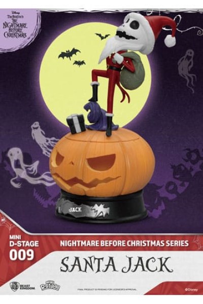 Santa Jack - The Nightmare Before Christmas - Disney Mini D-Stage
