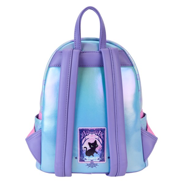 Hocus Pocus Tarot Card Binx Iridescent Mini Backpack - DISNEY LOUNGEFLY