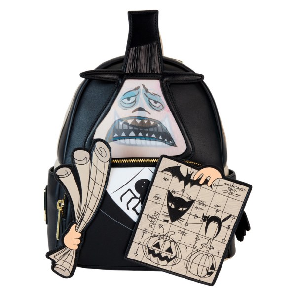 The Nightmare Before Christmas Mayor with Plans Cosplay Lenticular Mini Backpack - DISNEY LOUNGEFLY