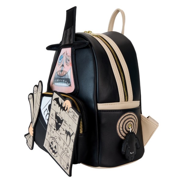 The Nightmare Before Christmas Mayor with Plans Cosplay Lenticular Mini Backpack - DISNEY LOUNGEFLY