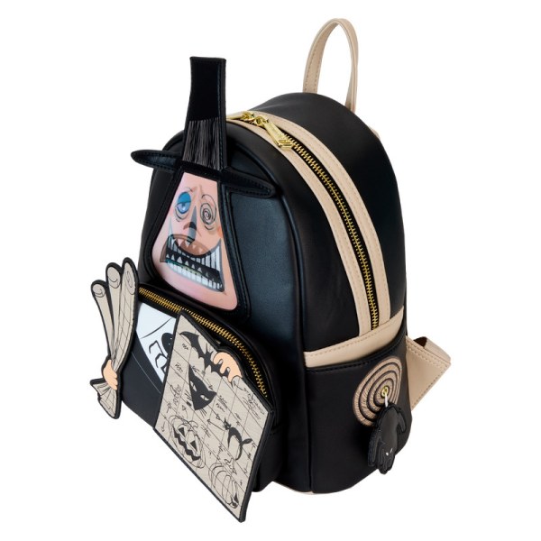 The Nightmare Before Christmas Mayor with Plans Cosplay Lenticular Mini Backpack - DISNEY LOUNGEFLY
