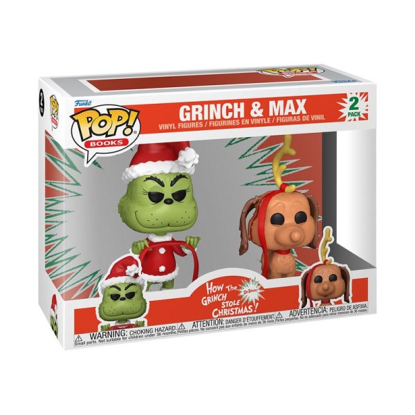 FUNKO POP ! 2 pack of 2 figures - The Grinch(Anniversary)