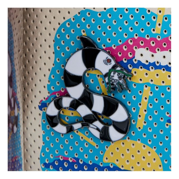 Mini backpack "Handbook for the recently Deceased Pin Trader" - Beetlejuice Loungefly