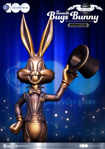 Bugs Bunny 100th anniversary of Warner Bros Studios - Looney Tunes Mastercraft