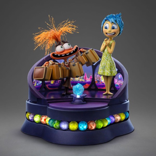 Inside Out 2 statuette 1/10 Deluxe Art Scale Joy and Anxiety 26 cm - Disney Pixar