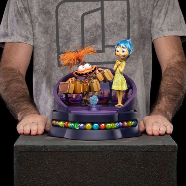 Inside Out 2 statuette 1/10 Deluxe Art Scale Joy and Anxiety 26 cm - Disney Pixar