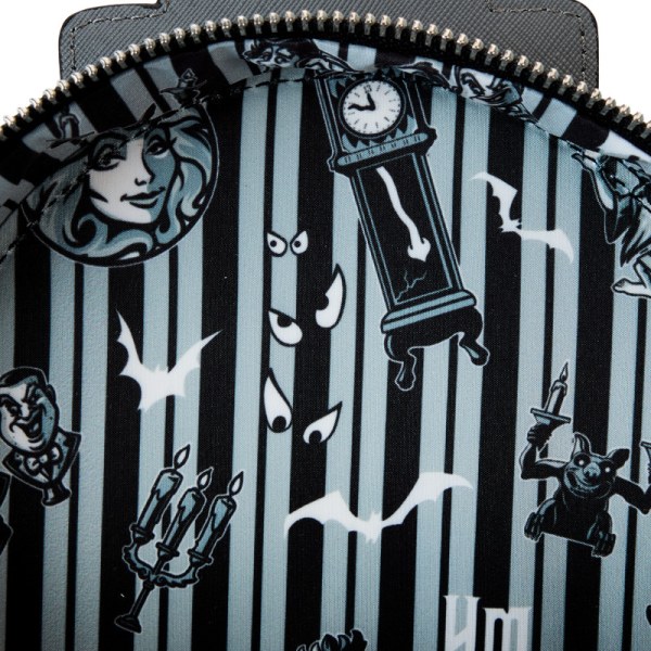 The Haunted Mansion plaque glow crossbody bag with coin bag - DISNEY LOUNGEFLY