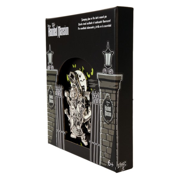 The Haunted Mansion hitchhiking ghosts glow collector box Pin - DISNEY LOUNGEFLY