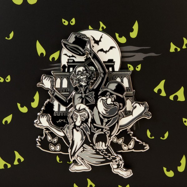 The Haunted Mansion hitchhiking ghosts glow collector box Pin - DISNEY LOUNGEFLY