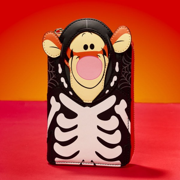 Tigger cosplay Skeleton glow wallet Winnie The Pooh - DISNEY LOUNGEFLY