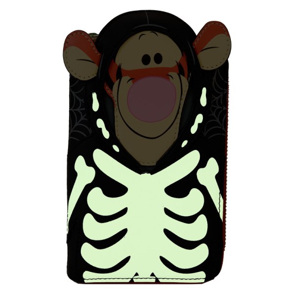 Tigger cosplay Skeleton glow wallet Winnie The Pooh - DISNEY LOUNGEFLY