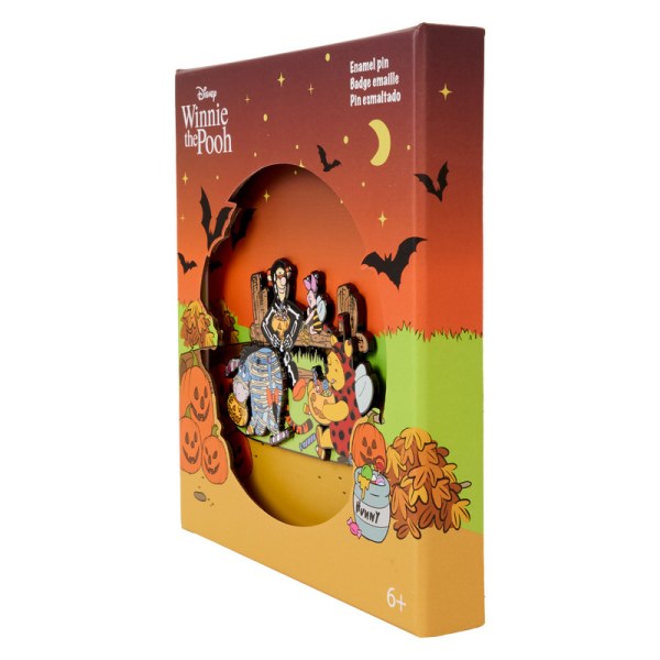 Pin collector box Winnie the Pooh & friends trick or treat - DISNEY LOUNGEFLY