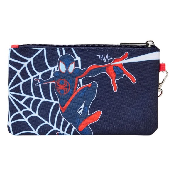 Spider-Verse Miles Morales wristlet wallet - Loungefly Marvel