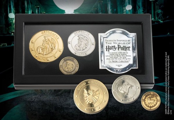 Gringotts Goblin coins - Harry Potter