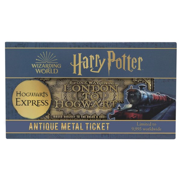 Hogwarts train ticket limited edition - Harry Potter