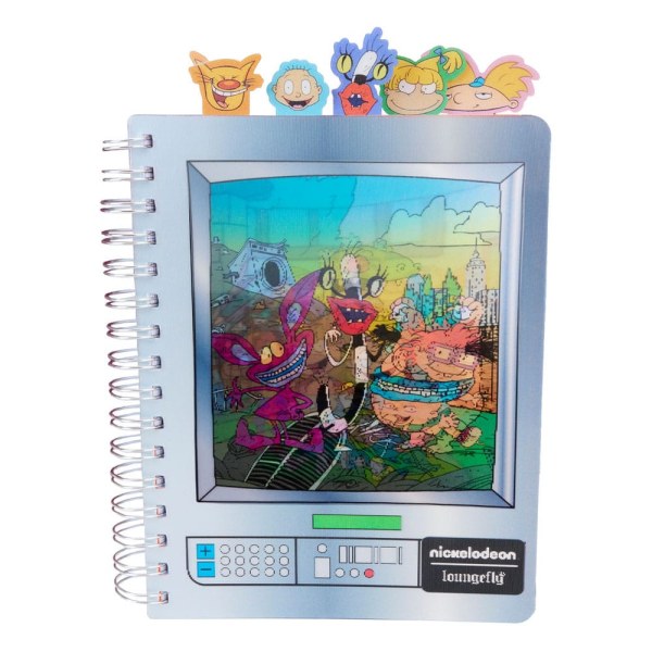 Retro TV notebook - Loungefly Nickelodeon